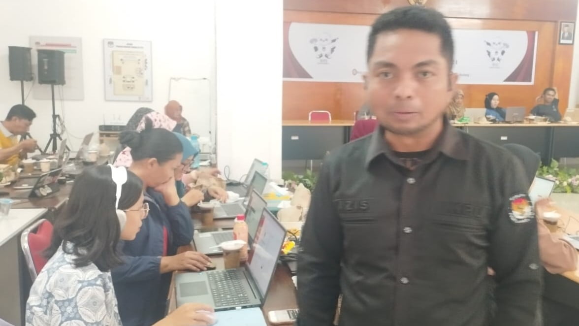 Koordinator Divisi Teknis Penyelenggara Pemilu KPU Kota Bontang, Acis Maidy Muspa