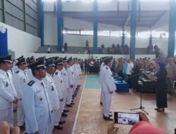 Bupati Mamuju Kukuhkan 50 Kepala Desa, Tekankan Profesionalitas dan Sinkronisasi Program Desa