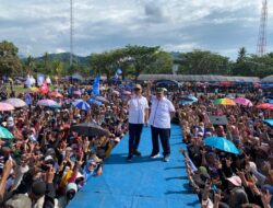 SDK Sampaikan Visi untuk Sulbar yang Lebih Baik di Kampanye Karossa