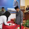 Habibi Azis Resmi Lantik Pengganti Antar Waktu Anggota BPD Majene Periode 2019-2027