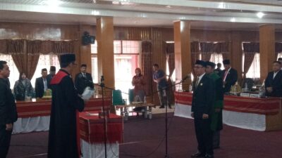 Accang Resmi Dilantik Menjadi Wakil Ketua DPRD Mamasa, Berikut Profil dan Komitmennya 