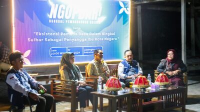 Pjs. Bupati Majene Hadiri NGOPDAR Bertema “Eksistensi Pemuda Desa dalam Bingkai Sulbar Sebagai Penyangga IKN”