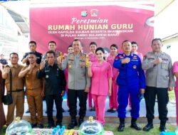 Kapolda Sulbar Peduli Pendidikan : Bangun Rumah Hunian untuk Guru di Pulau Ambo