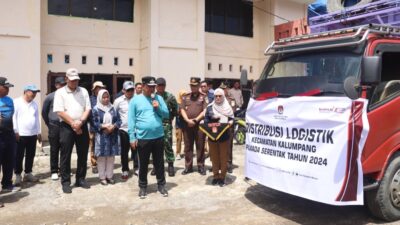 Pelepasan Logistik Pilkada, Pj. Gubernur, Bahtiar Tegaskan Pentingnya Koordinasi dan Pengawalan Ketat