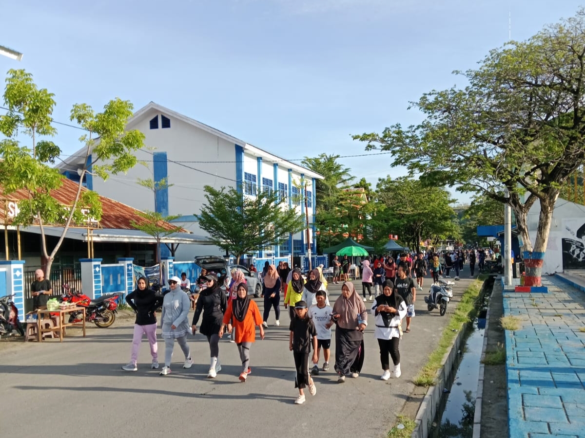 Car Free Day Majene Makin Meriah, Antusiasme Masyarakat Tinggi
