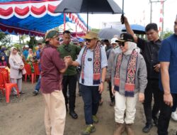 Dukung Infrastruktur, Gubernur SDK & Bupati Sutinah Resmikan Jembatan Kabe di Tommo
