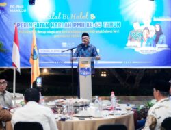 Halal Bihalal dan Harlah ke-65 PMII, Suhardi Duka Minta PMII Harus Jadi Pelopor Perubahan untuk Sulbar Maju