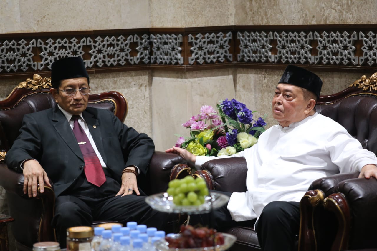 Silaturahmi Wagub Salim S Mengga dan Menag RI Bahas Penyempurnaan Program Haji