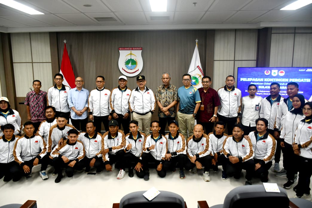Gubernur Sulbar Lepas Kontingen Pergatsi ke Kejurnas Gateball 2025 di Bogor