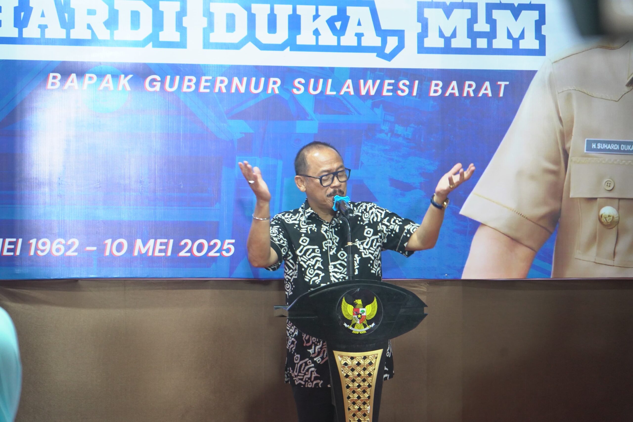 Dukung Kongres GMKI, Gubernur Sulbar Dorong Mahasiswa Angkat Masalah Kewilayahan