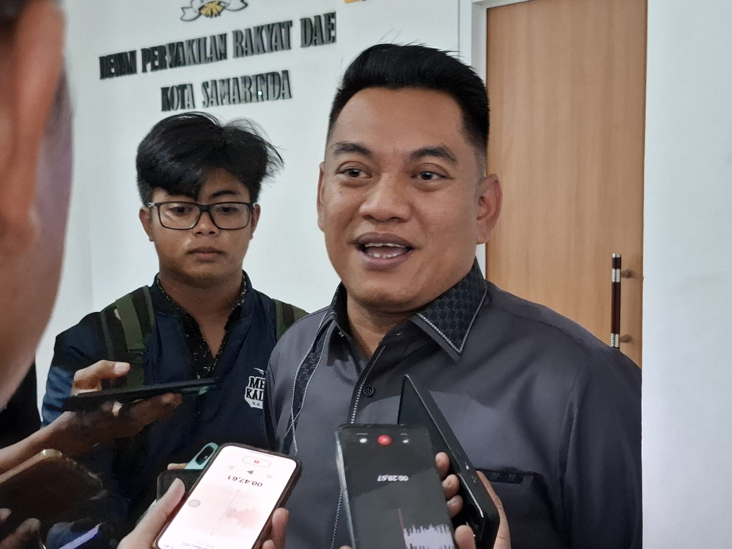 Anggota Komisi I DPRD Samarinda, Aris Mulyanata. (Foto : Him)