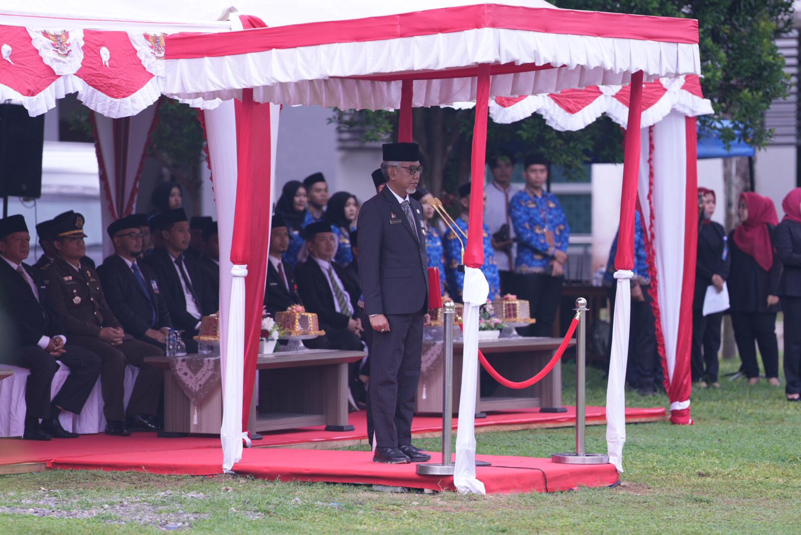 Hari Pancasila, Plh Sekda Herdin: Hadirkan Pelayanan Publik Berkeadilan, Transparan dan Berpijak Kepada Rakyat