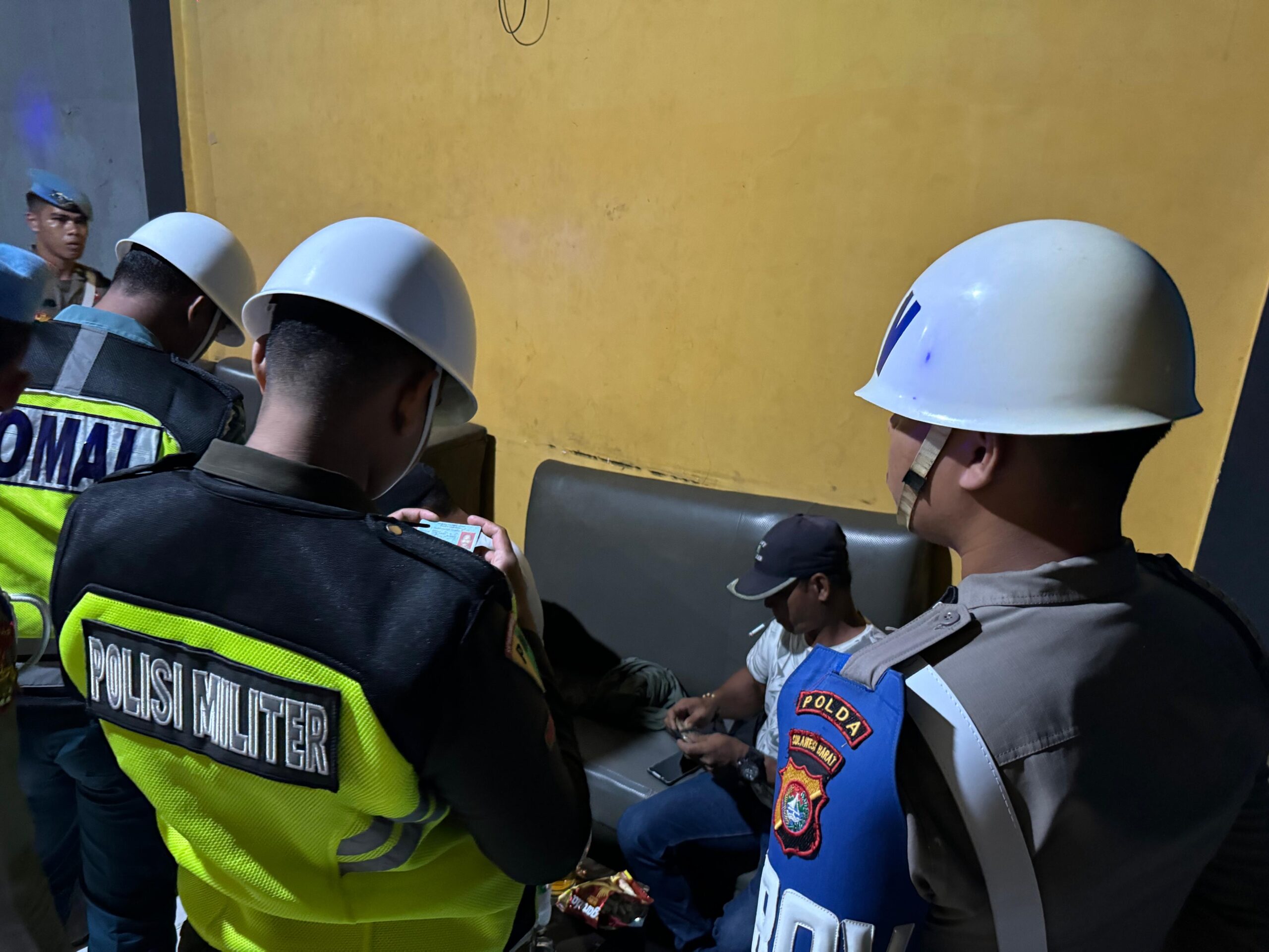 Sidak Gabungan di THM Mamuju: Waspada Pelanggaran Disiplin, Jaga Ketertiban Umum