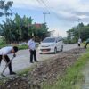 Sambut HUT ke-80 RI, Diskominfo Sulbar Bersih-Bersih Lingkungan Kantor