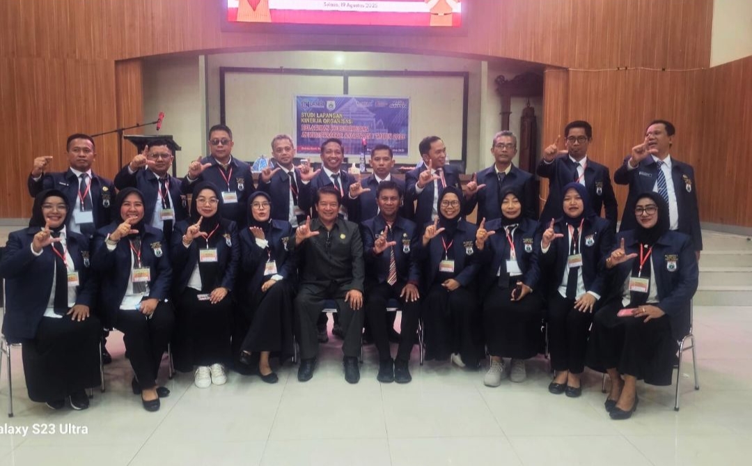 Peserta Pelatihan Kepemimpinan Administrator Pemprov Sulbar Studi Lapangan di Maros