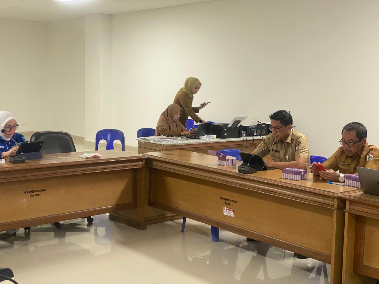 Sekretaris Bapperida Sulbar Hadiri Rapat Kerja Banggar DPRD dan TAPD Bahas Hasil Evaluasi Kemendagri atas APBD