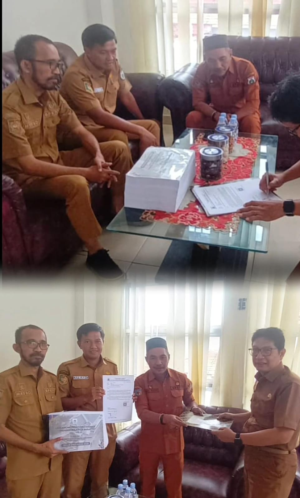 BPKPD Sulbar Ajukan Ranperda APBD 2026 ke Inspektorat untuk Reviu : Pastikan Kualitas Perencanaan Keuangan Daerah