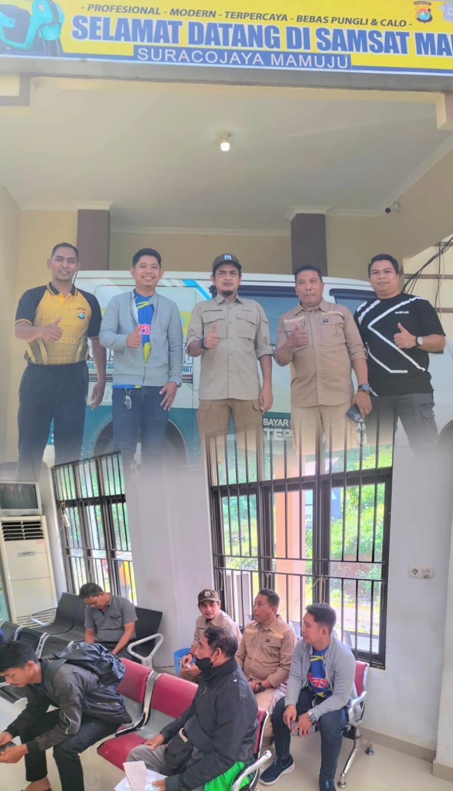 Kepala BPKPD Sulbar Sidak UPTD PPRD Mamuju: Cek Data Tunggakan Kendaraan dan Kesiapan Samsat