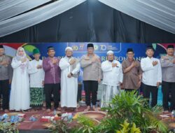 Sholawat dan Doa Bersama Warnai Malam di Mapolres Bontang, Sinergi Wujudkan Kota Damai