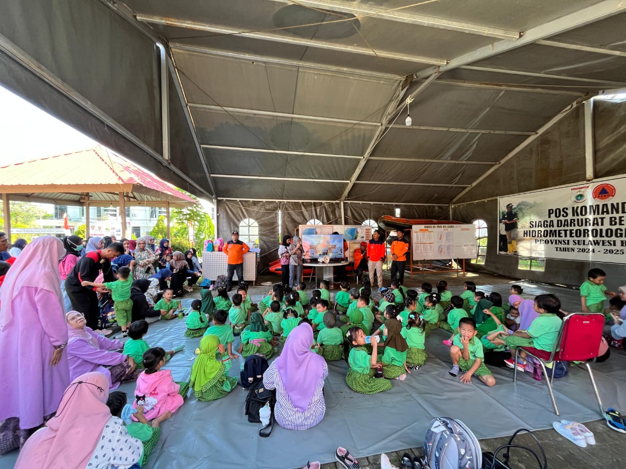 BPBD Sulbar Tanamkan Edukasi Mitigasi Bencana Sejak Usia Dini