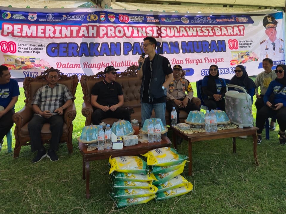 Zulfikar Suhardi Hadirkan Pangan Terjangkau untuk Warga Mamuju