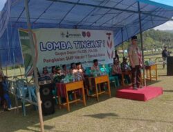 Wabup Mamasa H. Sudirman Jadi Pembina Upacara Pembukaan Kegiatan Pramuka di SMPN 1 Tanduk Kalua