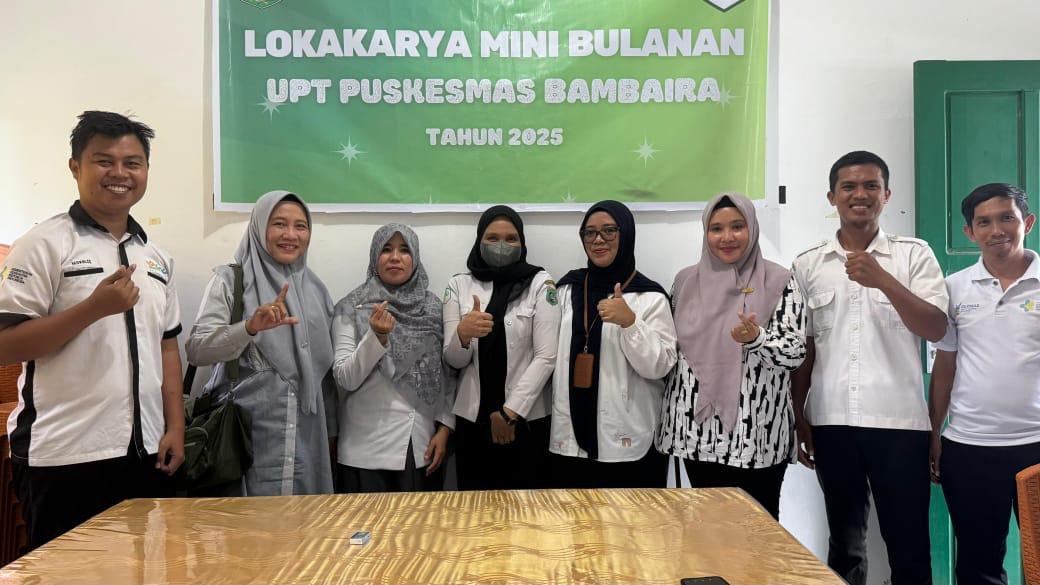 Dinkes Sulbar Lakukan Verifikasi Sinyal dan Surveilans Penyakit di Puskesmas Bambaira