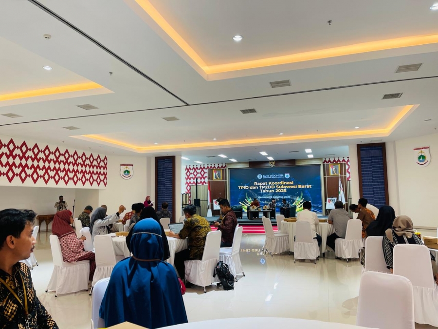Hadiri Rakor TPID dan TP2DD, Bapperida Sulbar Tegaskan Komitmen Perkuat Ketahanan Pangan dan Digitalisasi Daerah