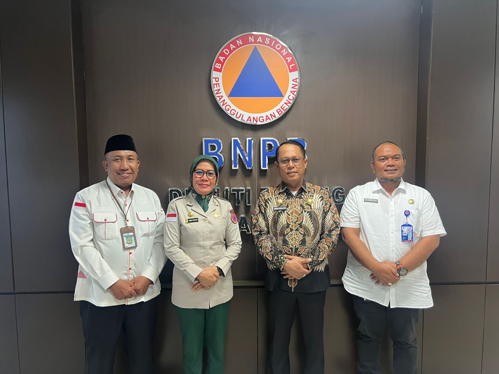 Pemprov Sulbar Bersama BNPB RI Bahas Langkah Mitigasi, Kesiapsiagaan serta Penyiapan Peralatan Penunjang Keadaan Darurat Bencana