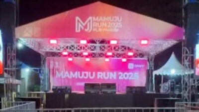 Sukses! Ribuan Peserta Meriahkan Mamuju Run 2025 Polresta dan HIPMI