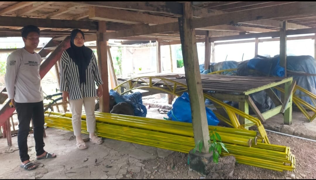 Dinsos Sulbar Gelar Monitoring dan Evaluasi Bansos Karang Taruna di Desa Tapango Barat