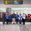 DPD Partai Demokrat Sulbar Sambut Ketua Bakomstra DPP di Bandara Tampa Padang
