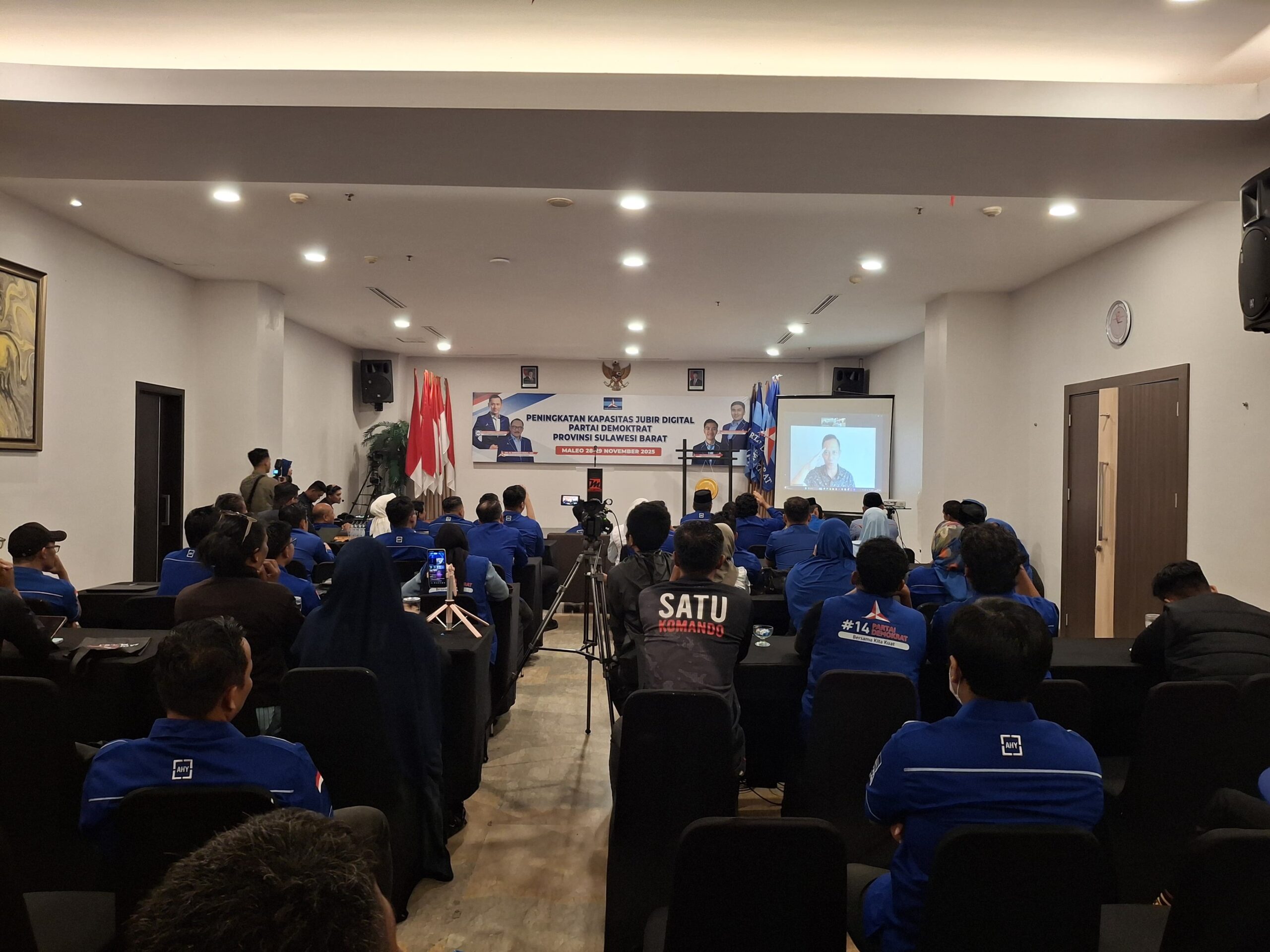 AHY Apresiasi Demokrat Sulbar, Ingatkan Pentingnya Sentimen Positif di Politik