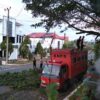 Respons Cepat, Regu 4 Posko Siaga Darurat BPBD Sulbar Pangkas Pohon di Area Posko untuk Keselamatan