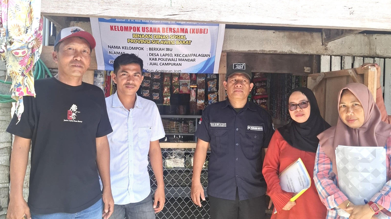 Monev KUBE Tahap I, Dinsos Sulbar Pastikan Program Pemberdayaan Tepat Sasaran