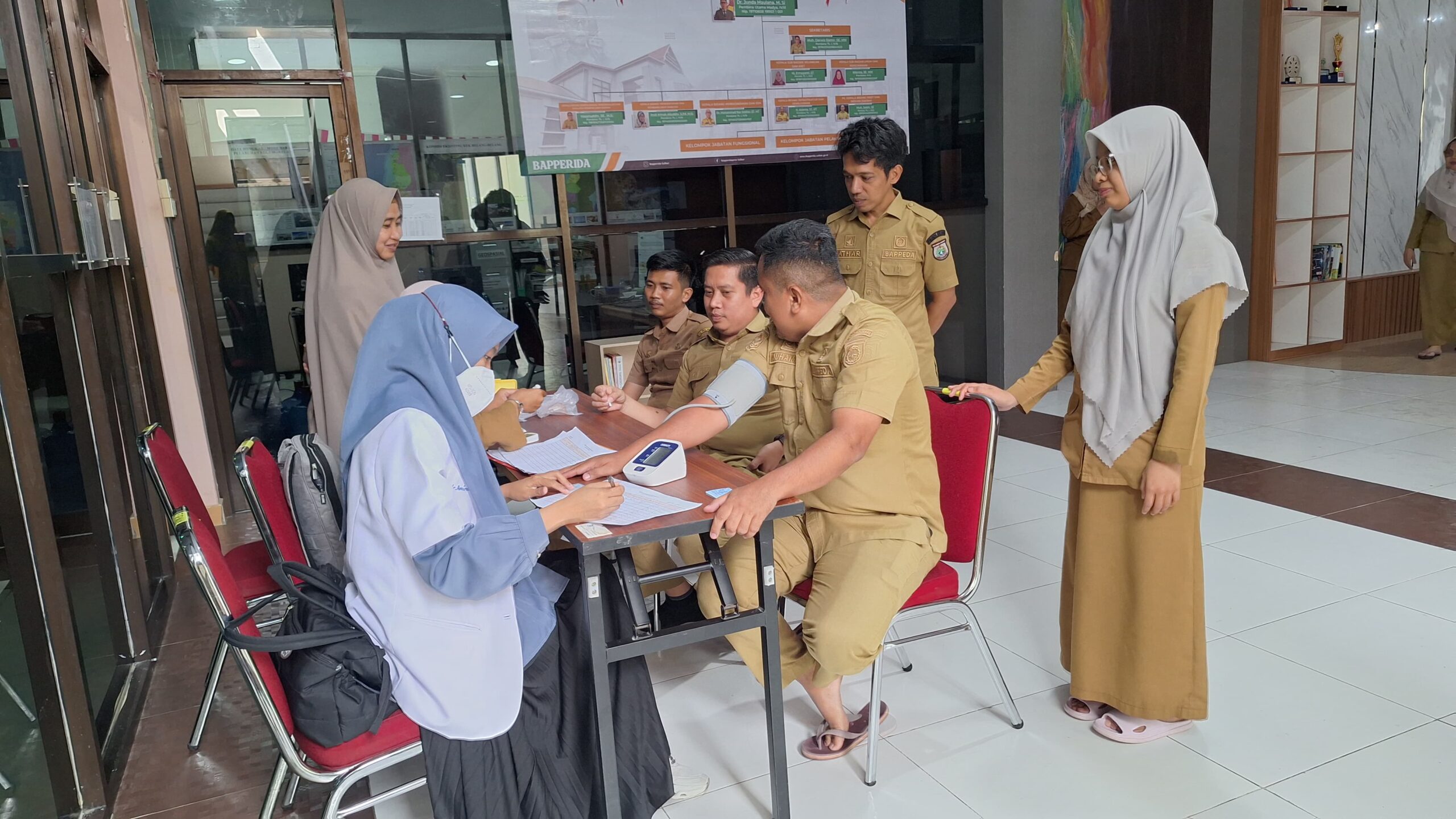 Bapperida Sulbar Gelar Skrining Deteksi Dini Penyakit Tidak Menular bagi Aparatur