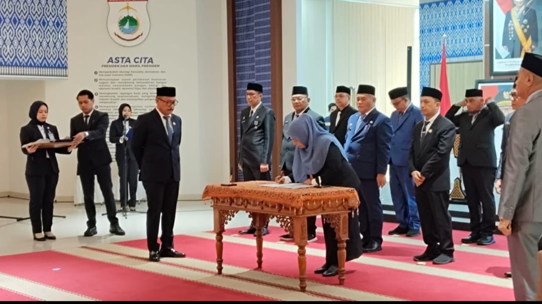Dilantik Sebagai Kepala Biro Organisasi Setda Sulbar, Nur Rahmah Parampasi Awali dengan Rapat Evaluasi Kinerja dan Budaya Kerja