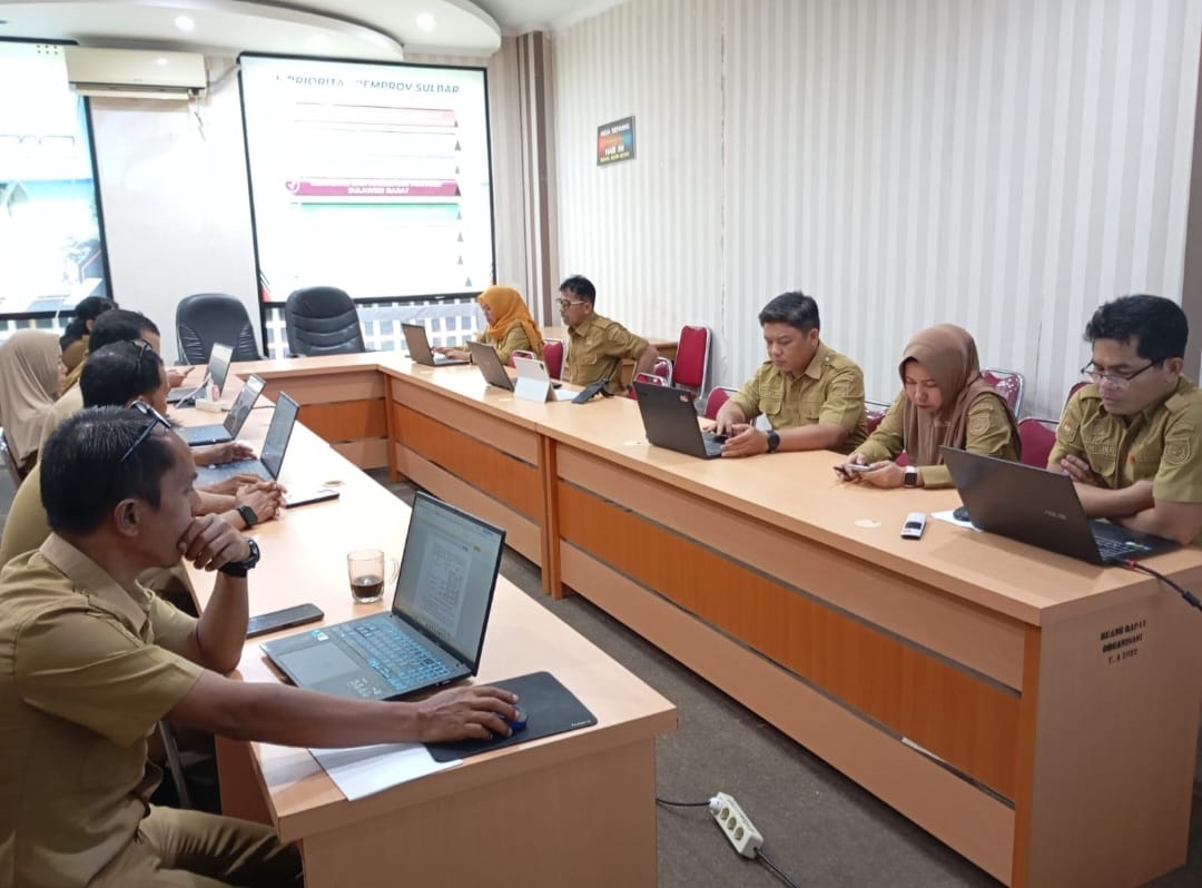 Dukung Misi SDK-JSM, Biro Organisasi Setda Sulbar Gelar Rapat Evaluasi Kinerja dan Budaya Kerja