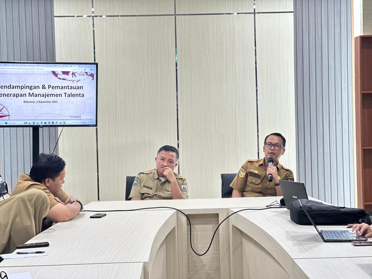 Dukung Sistem Merit, Biro Pemkesra Sulbar Lakukan Pendampingan Penerapan Manajemen Talenta