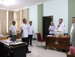 Pastikan Kelayakan Kantor OPD, Sekda Sulbar Lakukan Kunjungan ke Sejumlah Dinas