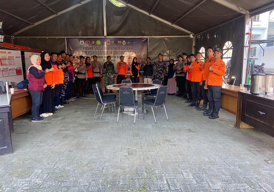 Kalaksa BPBD Sulbar Instruksikan Regu Satu Posko Siaga Darurat Tetap Aktif dan Kompak