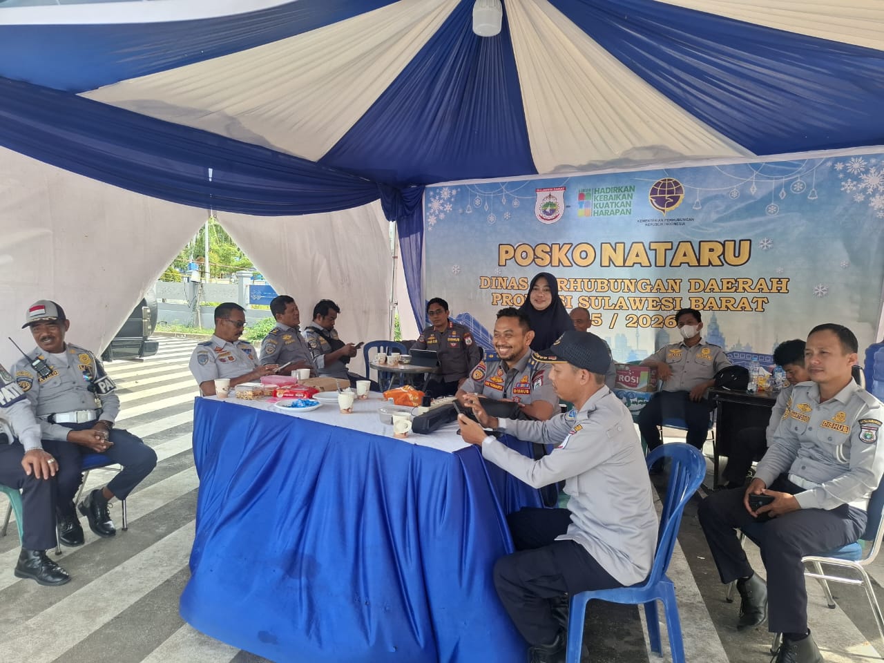 Dishub Sulbar- Mamuju Siapkan Posko Nataru, Fokus Pengamanan dan Kelancaran Lalu Lintas pada Periode Libur Panjang
