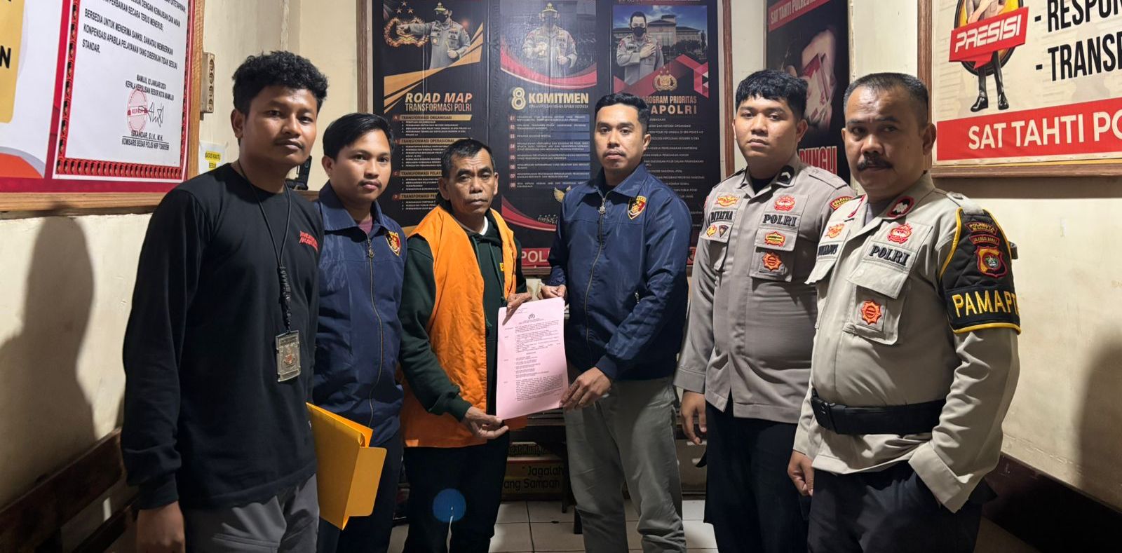 Usai Serahkan Diri, Tersangka DPO Kasus Korupsi Muhammad Nasrullah Resmi Ditahan di Rutan Polresta Mamuju