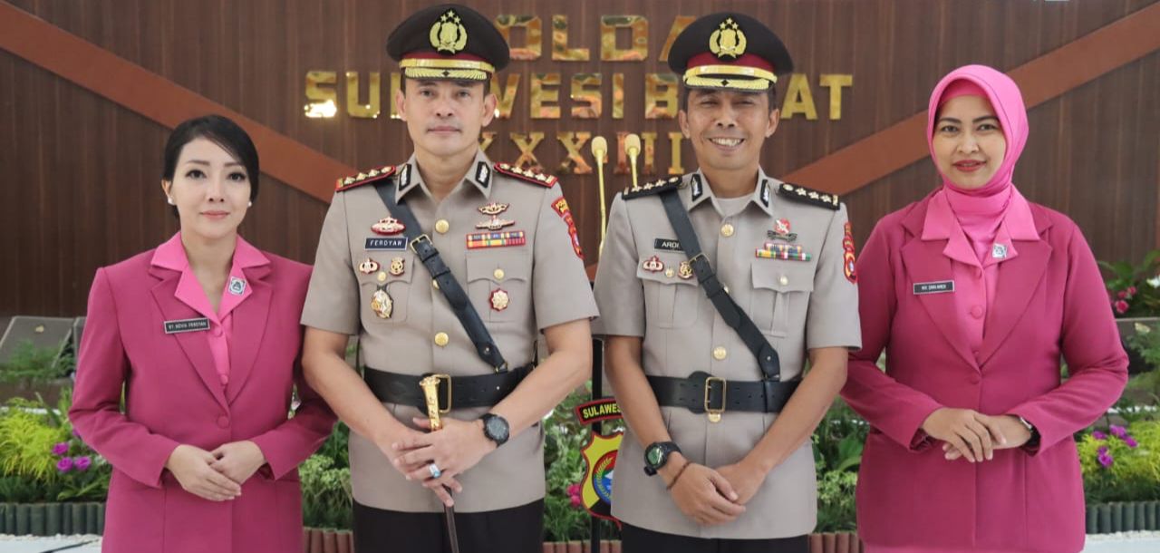Usai sertijab di Polda Sulbar, Kombes Pol Ferdyan Indra Fahmi Resmi Jabat Kapolresta Mamuju