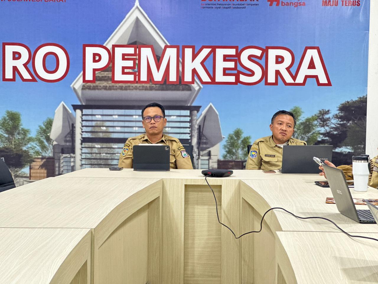 Pemkesra Sulbar Gelar Rapat, Bahas Batas Wilayah bersama Kementerian dalam Negeri RI