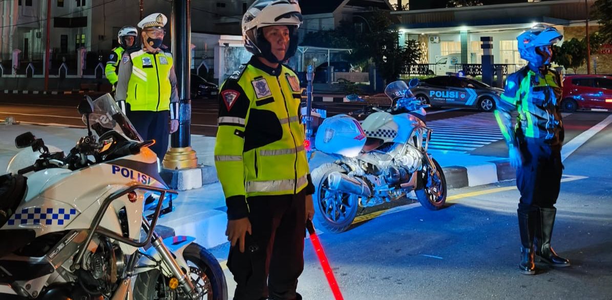 Polresta Mamuju Terus Ciptakan Keamanan dan Keselamatan Masyarakat di Jalan Raya