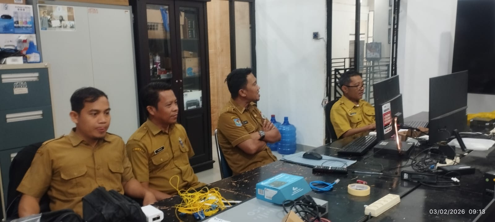 Dinas ESDM Sulbar Koordinasi dengan DiskominfoSS Kembangkan Aplikasi Ketenagalistrikan