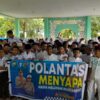 Polantas Menyapa, Satlantas Polres Pangkep Edukasi Pelajar SMPN 1 Tonasa