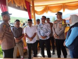 Kapolda Sulbar Tinjau Pospam Polresta Mamuju di Sela Gerakan Pasar Murah