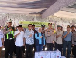 Kapolresta Dampingi Bupati Mamuju Tinjau Pos Pengamanan Operasi Ketupat Marano 2026